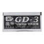 Teplovodivá pasta GD-3 0.5g s vodivostí 7,5 W/m·K