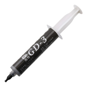 Šedá teplovodivá pasta GD-3 ve stříkačce 30g 7,5 W/m·K
