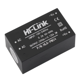 Kompaktní napájecí AC-DC modul HLK-PM24 s výstupem 24V