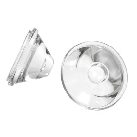 LED-linssi kirkas 20mm, 5-120° SMD LED-objektiivi
