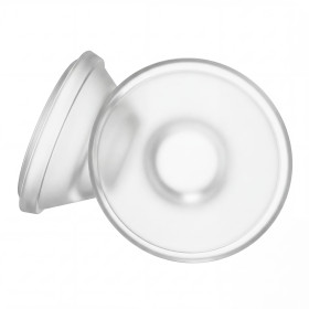 Mlečna leča za LED, premer 20 mm - za 1W, 3W, 5W LED