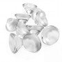 Lens for LED - Milky, 20mm Diameter