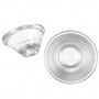 Lente LED lattiginosa 20mm, angoli 5-120°, plastica acrilica