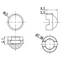 High-Quality Lens for 1W, 3W, 5W SMD LED - 100° Angle