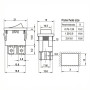 Interruttore a bilanciere KCD1-201-4 nero, 250V/6A | ON-OFF rettangolare