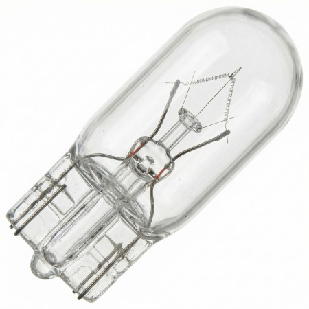 Lampadina alogena T10 5W 12V 4300K per fendinebbia e luci auto