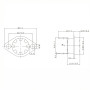 Termostat KSD302 250V/16A NC – Industrijski termostat IP65