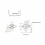 Termostat KSD303 250V/30A, NC - Priemyselná Kvalita