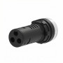 Indicador LED AD16-22SS doble verde/rojo, orificio 22mm
