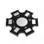 PCB in alluminio nero per LED 1W/3W Ø20mm dissipazione termica
