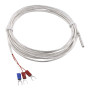 PT100 probe 4x30mm, 3-wire shielded PTFE cable