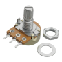 WH148 3-pin panel rotary potentiometer, B linear