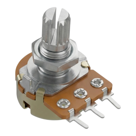 Potentiomètre WH148 à 3 broches, linéaire avec ±20 % à ±
