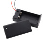 Caja de baterías para 4 pilas AA con tapa e interruptor, 6V CC