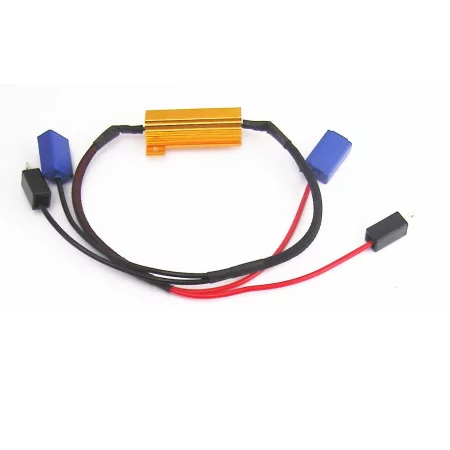 Resistor for LED Car bulbs H1, H3 (8 ohm resistance, eliminates
