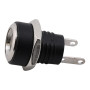 Panel DC Socket 5.5×2.1 mm (DC-220B)
