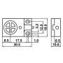 Induktiivinen anturi SP-05PB NC/PNP 10–30V DC