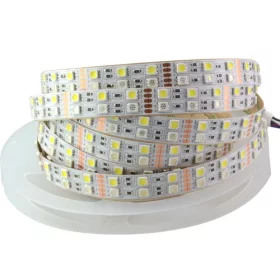 LED strip RGB+hvid 120x 5050 SMD, AMPUL.eu