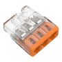 Priključna sponka Wago COMPACT 221-413, 4,0 mm²