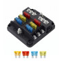 QR1714 Fuse Block for 6 Blade Fuses, 32V DC Automotive