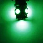 Lampadina LED 5x 5050 SMD T10, W5W Verde 12V