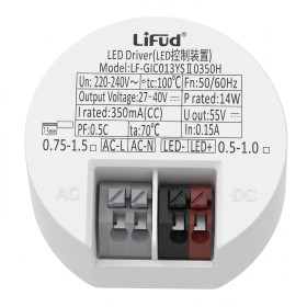 LiFud Power Supply 14 W 180-265VAC 22-40VDC 350 mA Driver