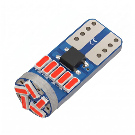 CANBUS LED 15x 4014 SMD autopære med T10, W5W fatning