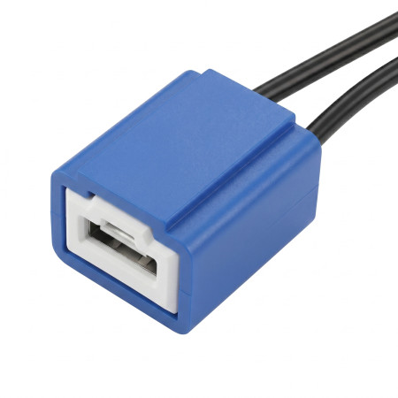 Conector cerámico H1, H3 para bombillas de coche 12V