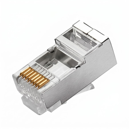 RJ45-Stecker CAT5e 8P8C geschirmt – Hochwertiger Netzwerkverbinder
