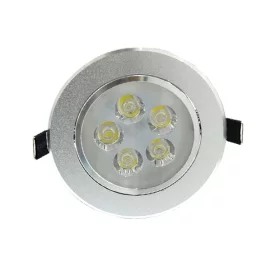 LED bodové svetlo do sadrokartónu Cree 5W, Teplá biela, AMPUL.eu