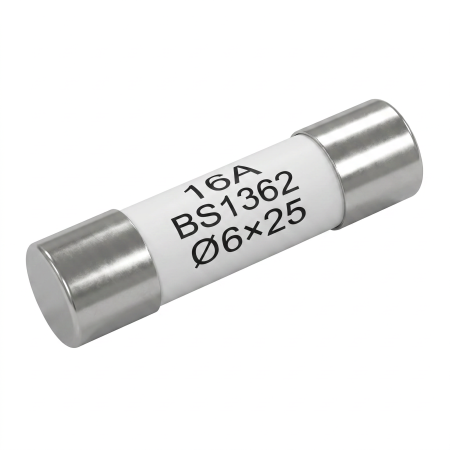 Poistka trubičková BS1362 6x25mm, 250V AC, 0.5-30A