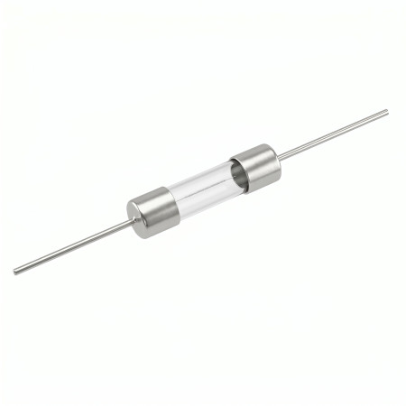 Röhrenförmige Glaslotsicherung F 5x20mm, flink, 250V AC