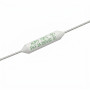 Fusible térmico para soldar, tamaño 3,6 x 12 mm. Diferentes temperaturas.