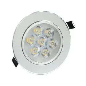 LED bodové světlo do sadrokartonu Cree 7W, Bílá, AMPUL.eu