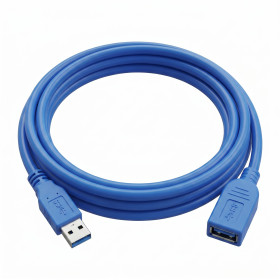 Blue USB 3.0 Extension Cable, 1.5 Meters Male to Female