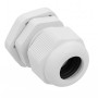 Plastic Cable Gland in White Color with Metric Thread