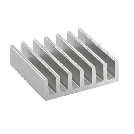 Hopea alumiininen jäähdytyselementti 20x20x6mm lämpöteipillä