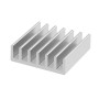 Radiator din aluminiu 20x20x6mm cu bandă termoconductoare