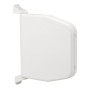 Cord winder for outdoor roller blinds, white. Simple cord winder for outdoor roller blinds in white color. It features a mechanical self-winding brake, wall mounting design, and fits cords with a diameter of 4 to 4.5 mm. Dimensions 166mm.
