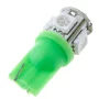 LED 5x 5050 SMD T10, W5W, zöld, 12V parkolóizzó