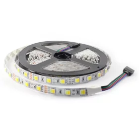 LED Strip 12V 60x 5050 SMD - Dual hvid, justerbar