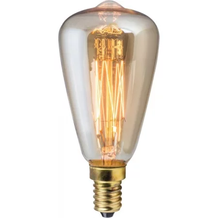 Oblikovanje retro žarnica Edison T1 40W z vtičnico E14