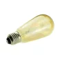LED bulb AMPST70 Filament, E27 6W, warm white, AMPUL.eu