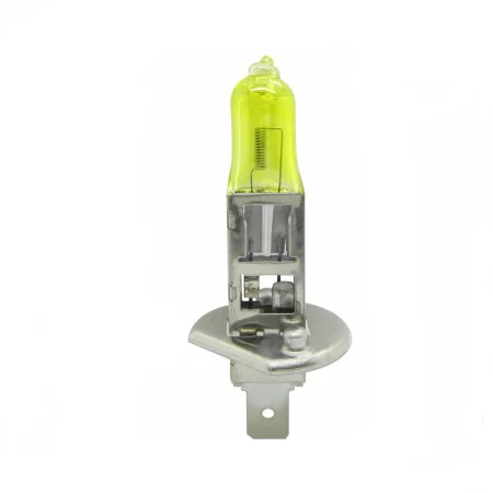 Halogen bulb with H1 base, 100W, 12V - Yellow 3000K, AMPUL.eu