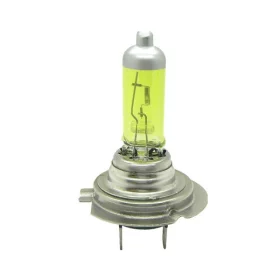 Halogen bulb with socket H7, 100W, 12V - Yellow 3000K, AMPUL.eu