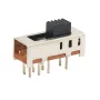 Interruptor deslizante de 3 posiciones, compacto, para circuitos impresos