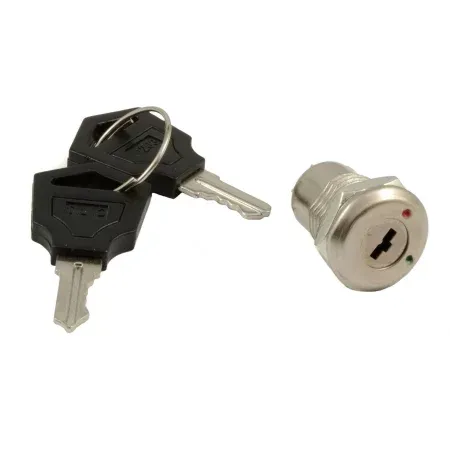 Chrome Safety Key Switch with ON-OFF Function