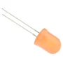 LED-diodi 10mm, oranssi diffuusi, AMPUL.eu