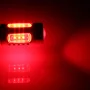 H3, 7,5W LED - punainen, AMPUL.eu