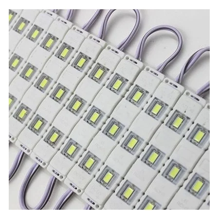 LED-modul 3x 5730, 0.72W, hvid 6000K, AMPUL.eu